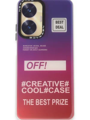 Newface Realme C55 Kılıf Estoril Desenli Kapak - Estoril - 9