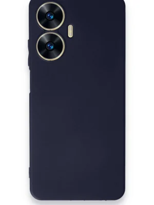 Newface Realme C55 Kılıf First Silikon - Lacivert