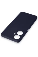 Newface Realme C55 Kılıf First Silikon - Lacivert - Görsel 5