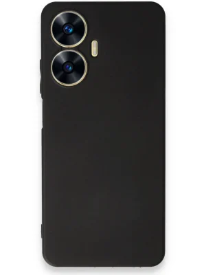 Newface Realme C55 Kılıf First Silikon - Siyah