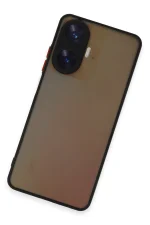 Newface Realme C55 Kılıf Montreal Silikon Kapak - Siyah - Görsel 3