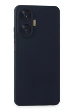 Newface Realme C55 Kılıf Nano içi Kadife Silikon - Lacivert