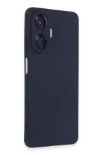 Newface Realme C55 Kılıf Nano içi Kadife Silikon - Mor