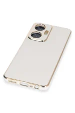 Newface Realme C55 Kılıf Volet Silikon - Beyaz - Görsel 4