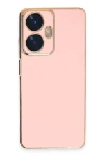 Newface Realme C55 Kılıf Volet Silikon - Pembe