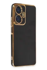 Newface Realme C55 Kılıf Volet Silikon - Siyah - Görsel 2