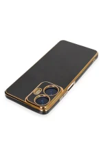 Newface Realme C55 Kılıf Volet Silikon - Siyah - Görsel 3