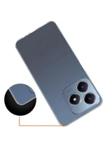 Newface Realme C61 Kılıf Lüx Şeffaf Silikon - Görsel 3