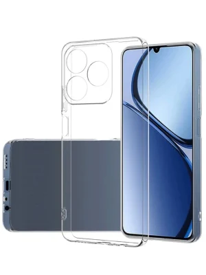Newface Realme C61 Kılıf Lüx Şeffaf Silikon