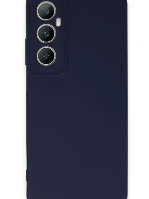 Newface Realme C65 Kılıf First Silikon - Lacivert