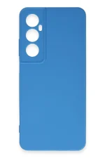 Newface Realme C65 Kılıf First Silikon - Mavi - Görsel 2