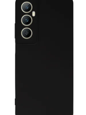 Newface Realme C65 Kılıf First Silikon - Siyah