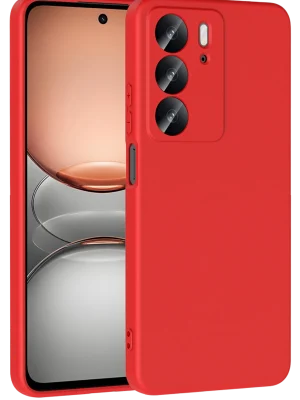Newface Realme C75 4G First Silikon - Kırmızı