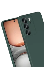 Newface Realme C75 4G First Silikon - Koyu Yeşil - Görsel 2