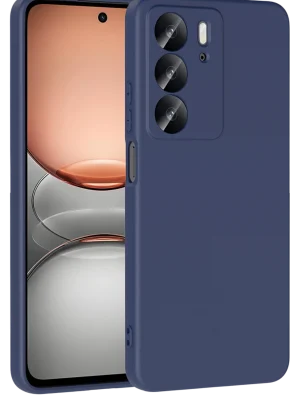 Newface Realme C75 4G First Silikon - Lacivert