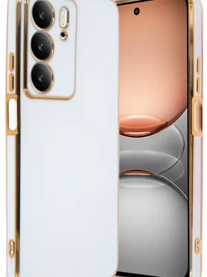 Newface Realme C75 4G Kılıf Volet Silikon - Beyaz