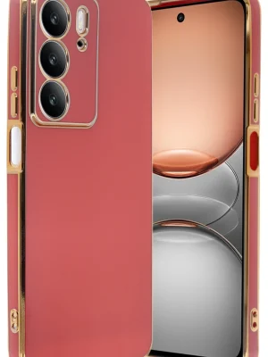 Newface Realme C75 4G Kılıf Volet Silikon - Kırmızı