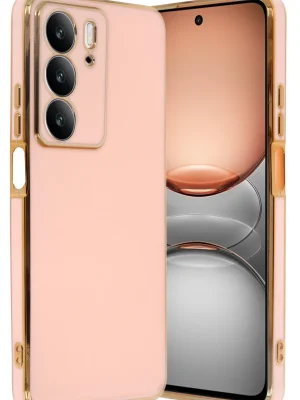 Newface Realme C75 4G Kılıf Volet Silikon - Pembe