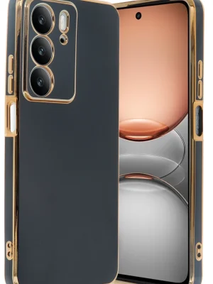 Newface Realme C75 4G Kılıf Volet Silikon - Siyah