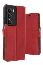 Newface Realme C75 4G Trend S Plus Kapaklı Kılıf - Kırmızı