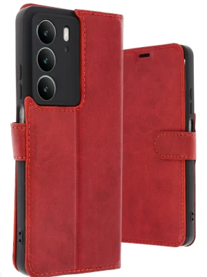 Newface Realme C75 4G Trend S Plus Kapaklı Kılıf - Kırmızı