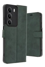 Newface Realme C75 4G Trend S Plus Kapaklı Kılıf - Koyu Yeşil