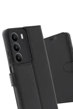 Newface Realme C75 4G Trend S Plus Kapaklı Kılıf - Siyah - Görsel 2