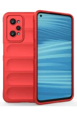 Newface Realme GT2 5G Kılıf Optimum Silikon - Kırmızı