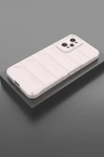 Newface Realme GT2 5G Kılıf Optimum Silikon - Krem - Görsel 2