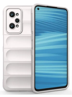 Newface Realme GT2 5G Kılıf Optimum Silikon - Krem