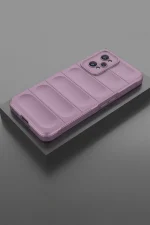 Newface Realme GT2 5G Kılıf Optimum Silikon - Mor - Görsel 2