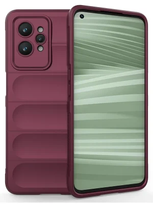 Newface Realme GT2 Pro 5G Kılıf Optimum Silikon - Bordo