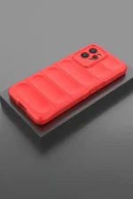 Newface Realme GT2 Pro 5G Kılıf Optimum Silikon - Kırmızı - Görsel 2