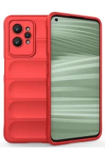 Newface Realme GT2 Pro 5G Kılıf Optimum Silikon - Kırmızı