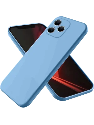 Newface Realme Note 50 4G Kılıf First Silikon - Mavi