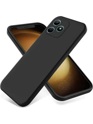 Newface Realme Note 50 4G Kılıf First Silikon - Siyah