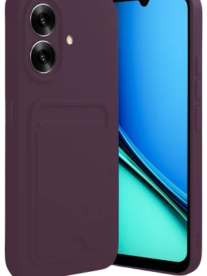 Newface Realme Note 60 Kelvin Kartvizitli Silikon - Derin Mor