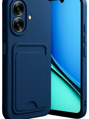 Newface Realme Note 60 Kelvin Kartvizitli Silikon - Lacivert