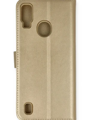 Newface Reeder P13 Blue Kılıf Trend S Plus Kapaklı Kılıf - Gold