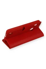 Newface Reeder P13 Blue Kılıf Trend S Plus Kapaklı Kılıf - Kırmızı - Görsel 2