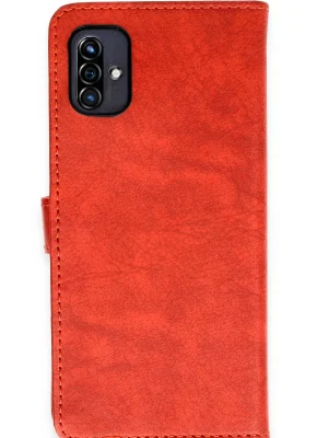 Newface Reeder P13 Blue Max 2022 128GB Kılıf Trend S Plus Kapaklı Kılıf - Kırmızı