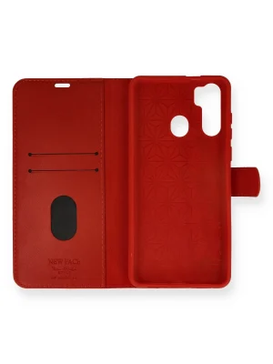 Newface Reeder P13 Blue Max Kılıf Trend S Plus Kapaklı Kılıf - Kırmızı