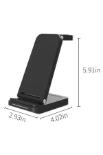 Newface S90 4in1 Kablosuz Şarj Masaüstü Set - Siyah - Görsel 7