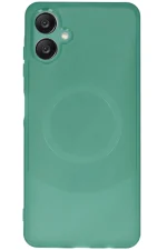 Newface Samsung A06 Kılıf Maya Karbon Kapak - Koyu Yeşil - Görsel 2