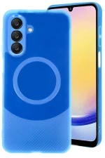 Newface Samsung A16 5G Kılıf Maya Karbon Kapak - Lacivert