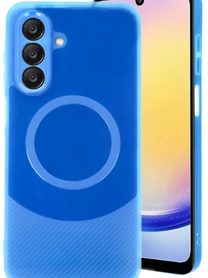 Newface Samsung A16 5G Kılıf Maya Karbon Kapak - Lacivert