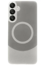 Newface Samsung A26 Kılıf Maya Karbon Kapak - Gri - Görsel 2