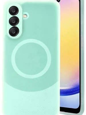 Newface Samsung A26 Kılıf Maya Karbon Kapak - Su Yeşili