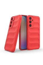 Newface Samsung Galaxy A26 Kılıf Optimum Silikon - Kırmızı