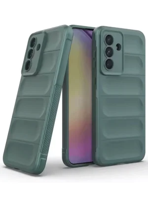 Newface Samsung Galaxy A26 Kılıf Optimum Silikon - Koyu Yeşil